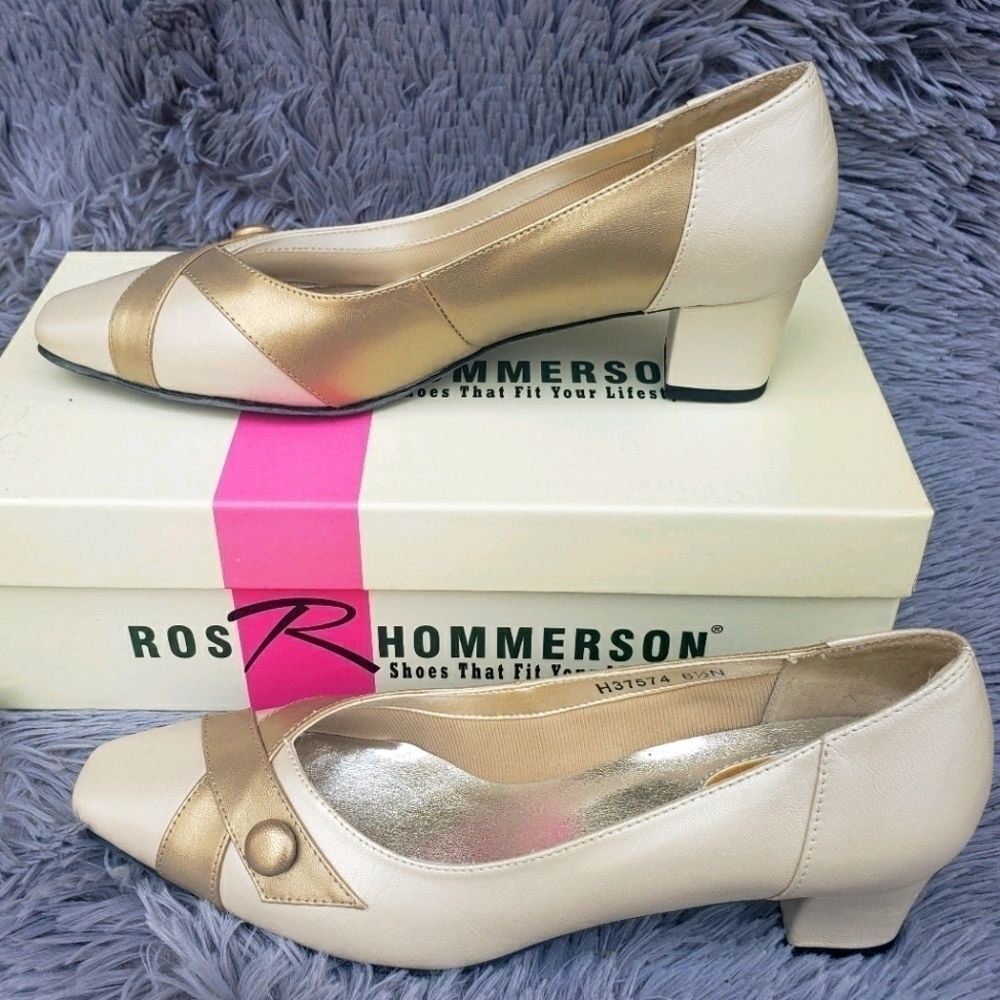Ros Hommerson Bellview Bone Pearl K Heels